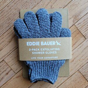 Eddie Bauer Pack of 2 Exfoliating Shower Gloves New